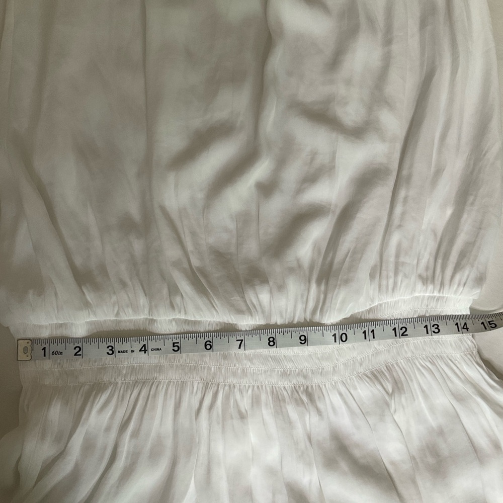 Ramy Brook Off the Shoulder Mini Dress White Size Large - Picture 9 of 16